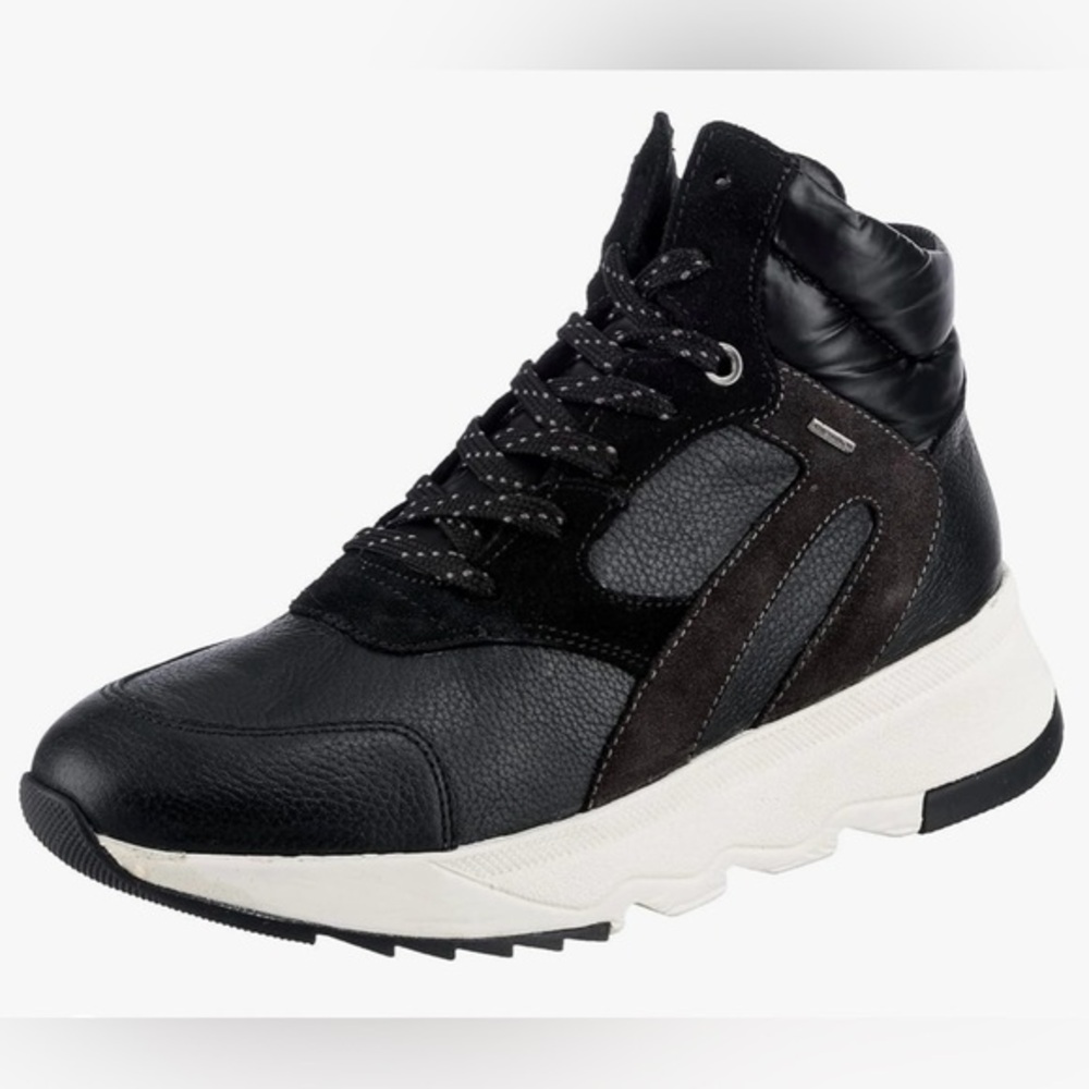 GEOX WOMEN’S BLACK D FALENA B ABX B SNEAKER SZ 8